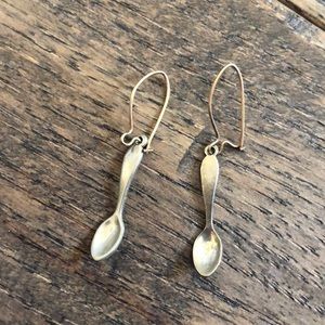Spoon earrings